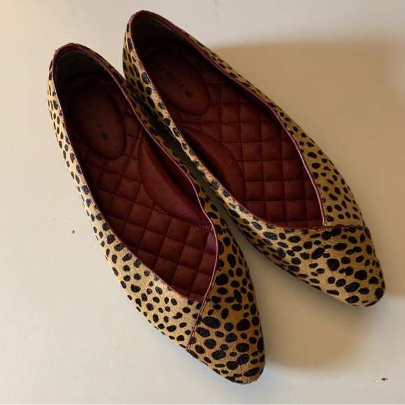 Birdies Shoes - Birdies Leopard Print Flats